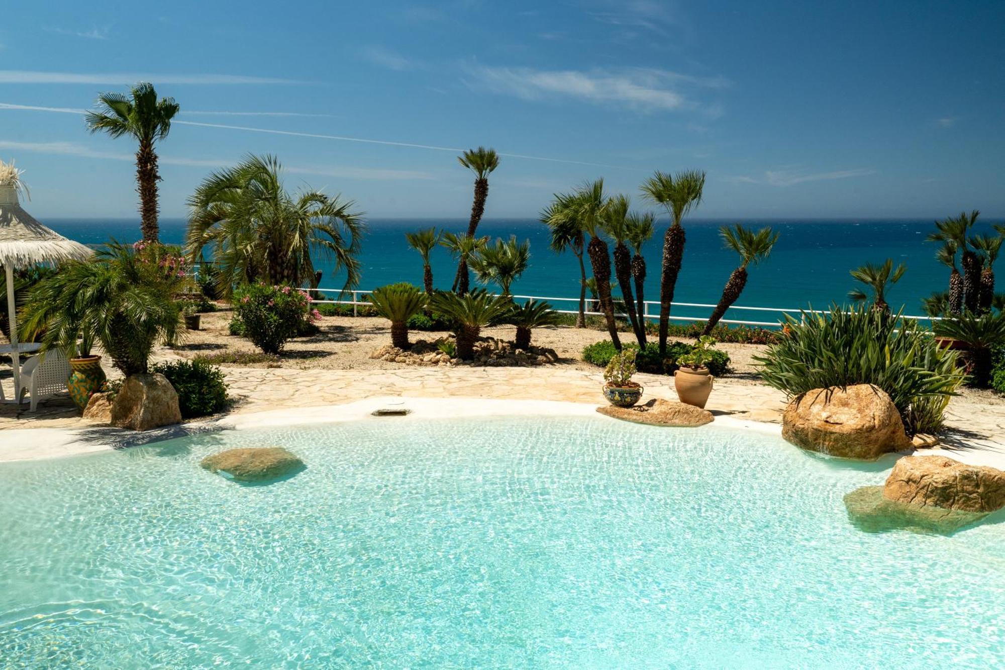 Casa Vacanze Verdemare Con Piscina Ribera Exterior foto