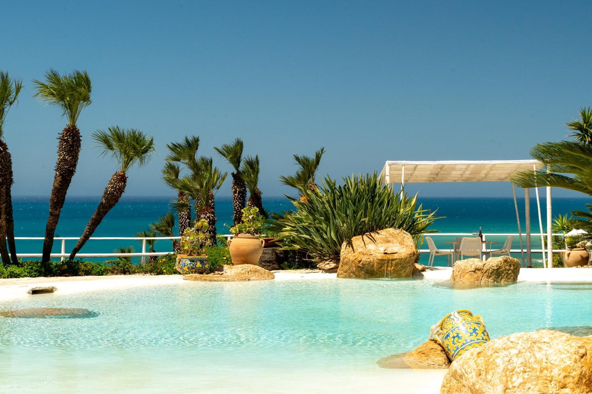 Casa Vacanze Verdemare Con Piscina Ribera Exterior foto
