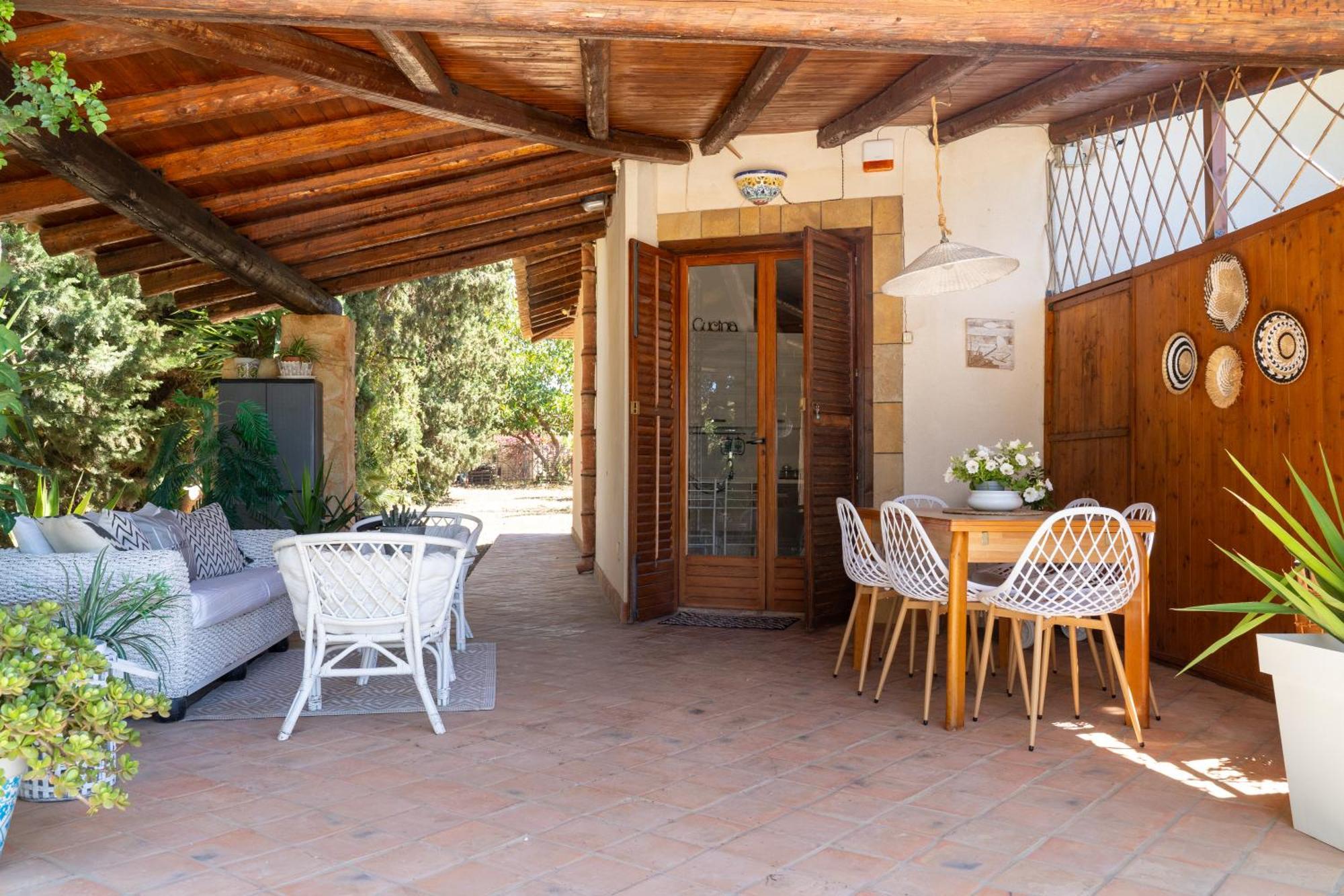 Casa Vacanze Verdemare Con Piscina Ribera Exterior foto